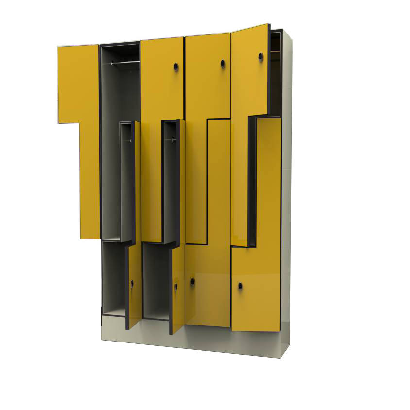 Cartmay Industrial Locker Entryway Storage Key Open Lockers With Locker Room Benches