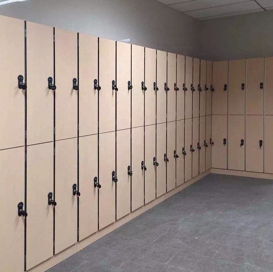 Wood Gym Lockers Smart Wooden Locker Cabinet Storage Unit RFID Locker Lock Cabinet Lock