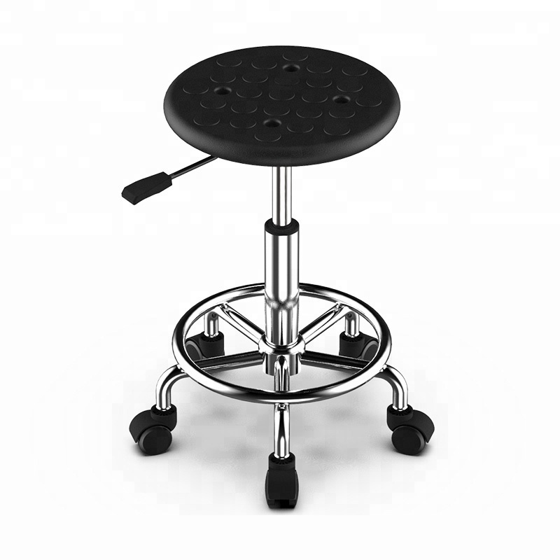 Adjustable height ESD lab stool stainless steel lab stool