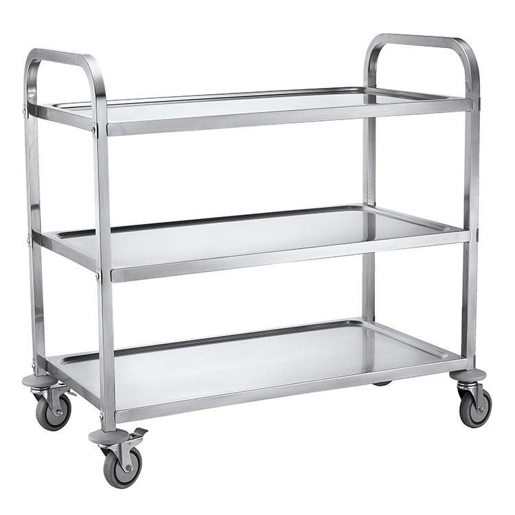 Hospital Use Stainless Steel Trolley