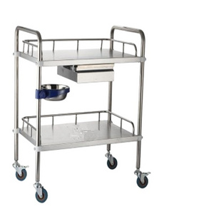 Hospital Use Stainless Steel Trolley