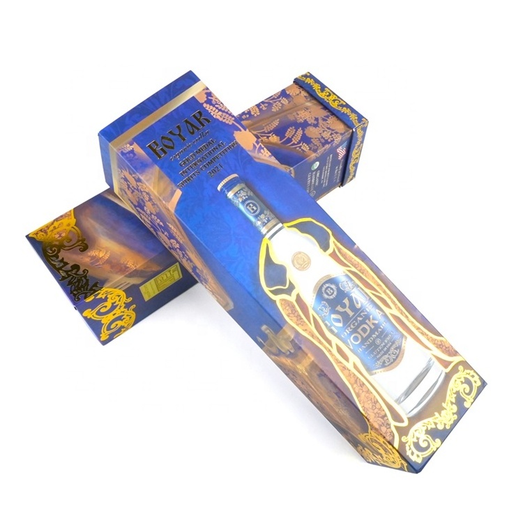 Luxury Subscription Wine Soda Beer VODKA Shipping Corrugated Folding Paper Boxes Prime Branded Packing