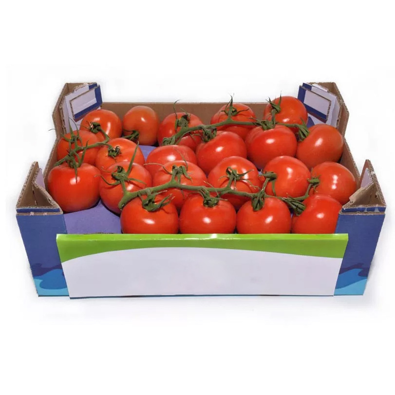 Wholesale Free Design Fruits Tomato Carton Banana Packing Boxes Corrugated Tomato Boxes Packaging Cardboard Shipping Box