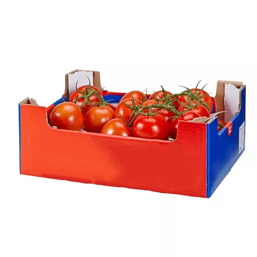 Wholesale Free Design Fruits Tomato Carton Banana Packing Boxes Corrugated Tomato Boxes Packaging Cardboard Shipping Box