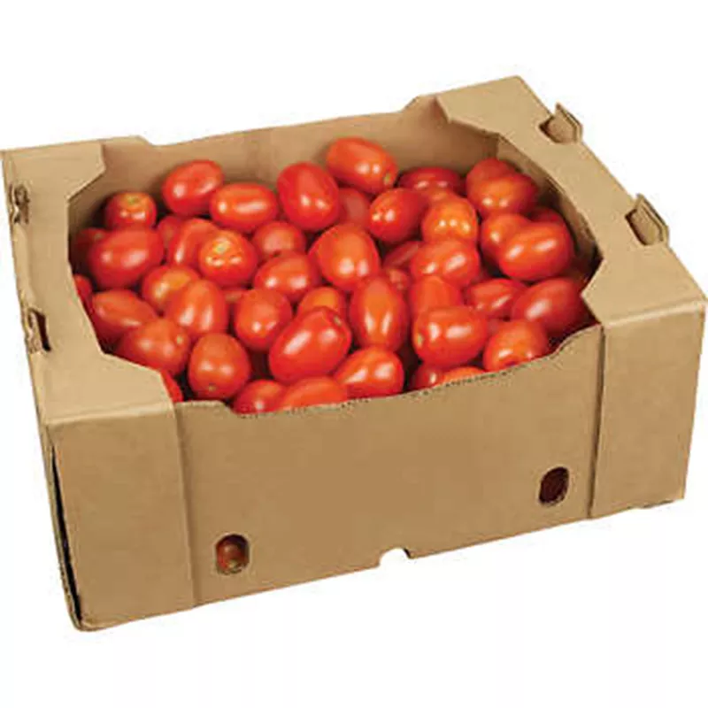 Wholesale Free Design Fruits Tomato Carton Banana Packing Boxes Corrugated Tomato Boxes Packaging Cardboard Shipping Box