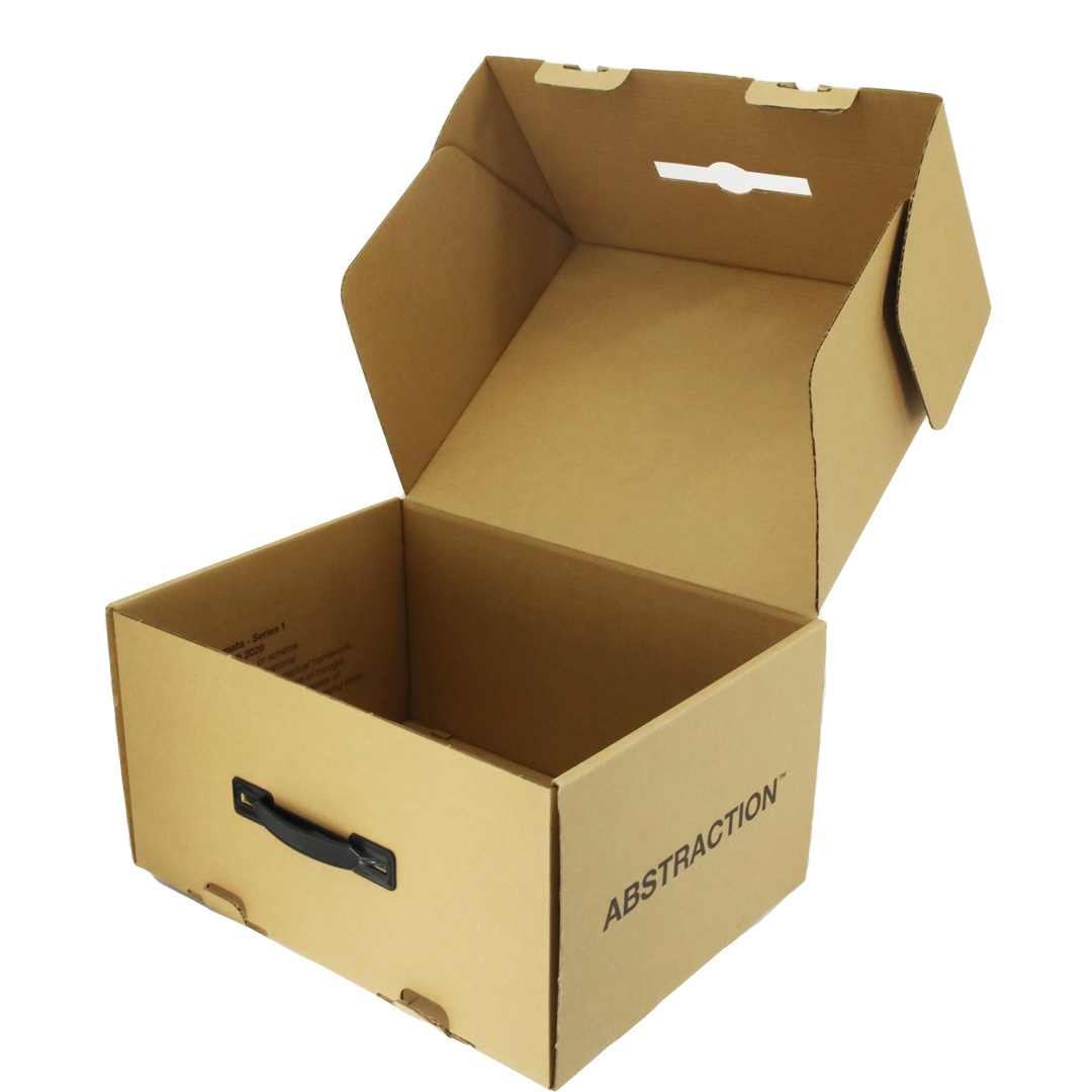 High quality clothes sheets corrugated packaging paper shipping boxes valisette carton