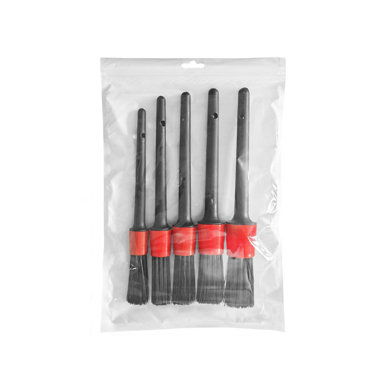 OEM 5pcs Car Detail Brush Scratch Free Automotive Cleaning Brushes air outlet engine interior cleaning brush