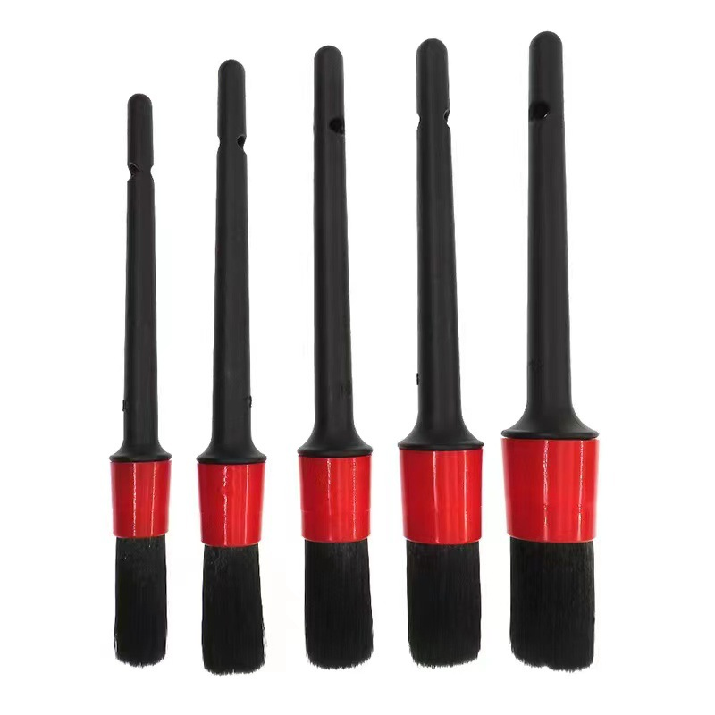 OEM 5pcs Car Detail Brush Scratch Free Automotive Cleaning Brushes air outlet engine interior cleaning brush