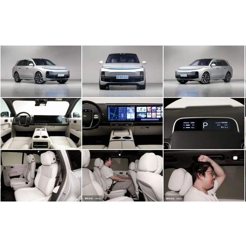 2023 of LI L8 SUV electric car EV 1.5T 154PS L4 113kW/245Nm R20 Pro version LHD used car for sale