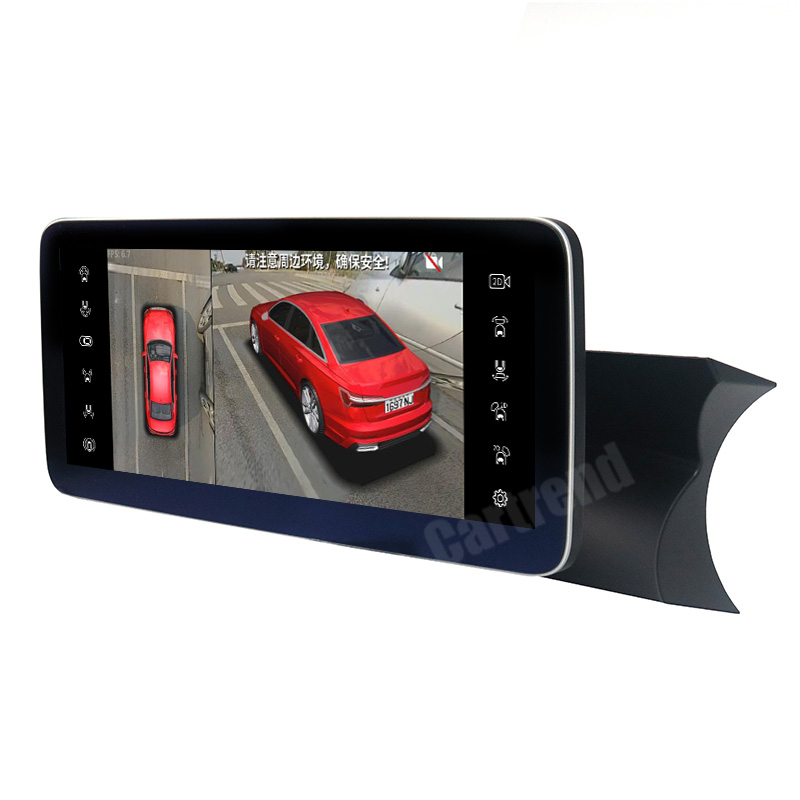 2GB+32GB Quad Core android 10 car dvd 10.25 inch auto radio for W204 S204 with car radio gps navigation wifi ster