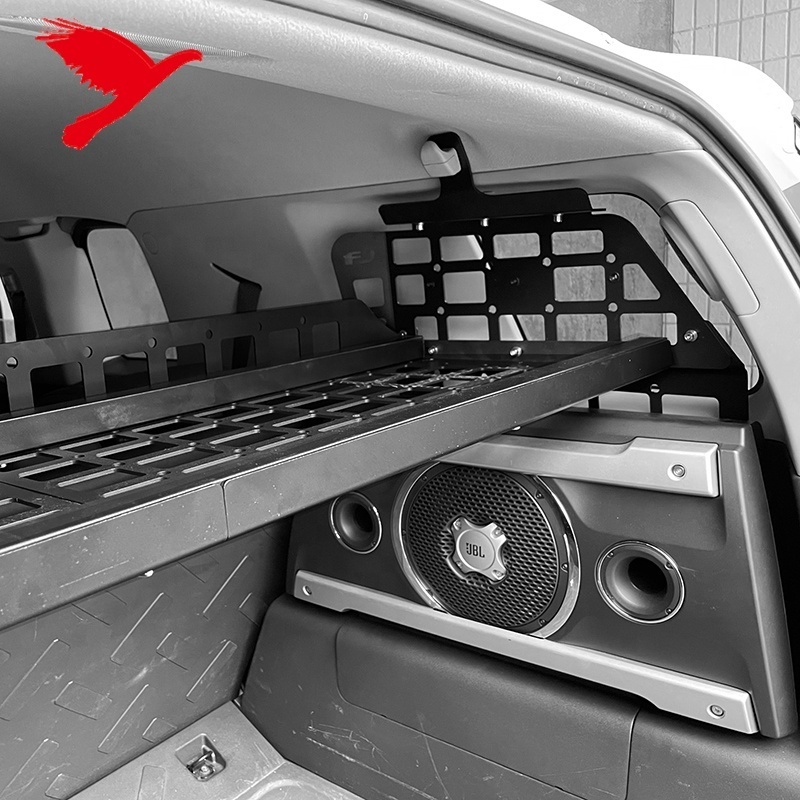 Car Accessories Rear Boot Trunk Window Luggage Storage Organizer Hanging Board Kit For Toyota FJ Cruiser 2006-2022