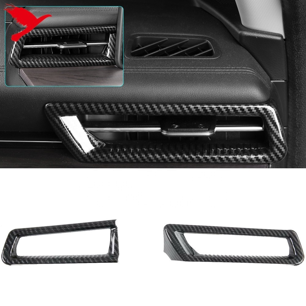 For Kia K5 Optima 2020 2021 Car Accessories Front Side  A/C Air Outlet Vent Decor Cover Trim ABS 2pcs (Not Fit RHD)