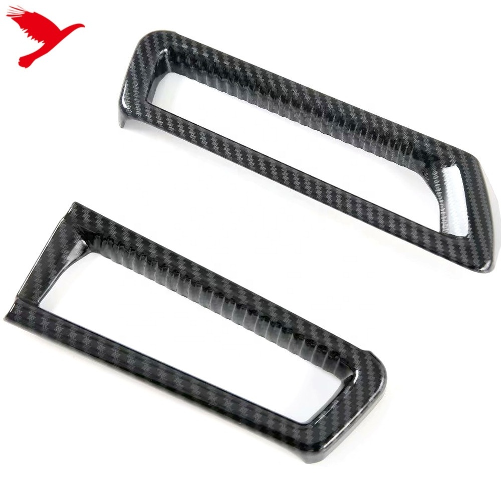 For Kia K5 Optima 2020 2021 Car Accessories Front Side  A/C Air Outlet Vent Decor Cover Trim ABS 2pcs (Not Fit RHD)