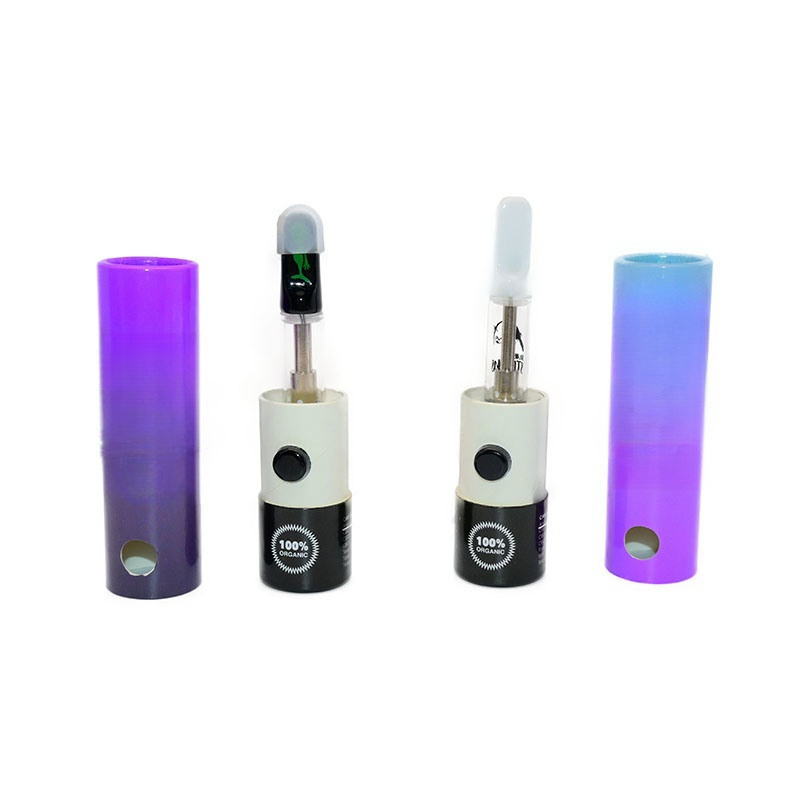 Custom Cardboard Cylinder Box for Empty Full Gram Carts Paper Round Rigid Packaging 510 Cartridge CR Packages