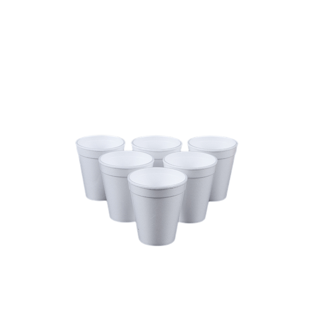 Wholesale High Quality Foam Drinking Cups Custom Printed Coffee Paper Cup Disposable Thick Styrofoam EPS Hot Milk Tea Water Cups