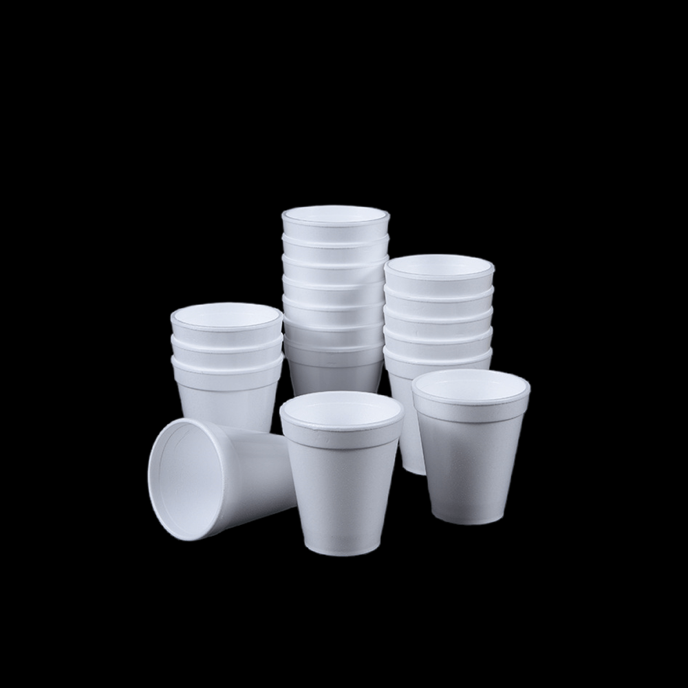 Wholesale High Quality Foam Drinking Cups Custom Printed Coffee Paper Cup Disposable Thick Styrofoam EPS Hot Milk Tea Water Cups