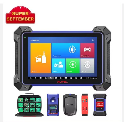 autel im608 pro with xp400pro im608p europe i'm 608 trade transponder immo wireless smart key program scan machine for all cars