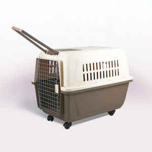 BunnyHi PET039 Extra Large Travel Pet Cages Portable Cat Dogs Pet Carriers For Short Trips