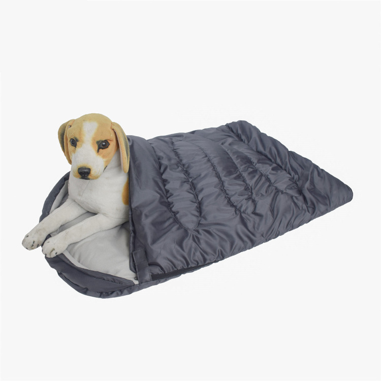 GW044 Manufacturer Wholesale Pet Supplies Foldable Waterproof Camping Bed Warm Cosy Dog Sleeping Bag For Cat And Dog