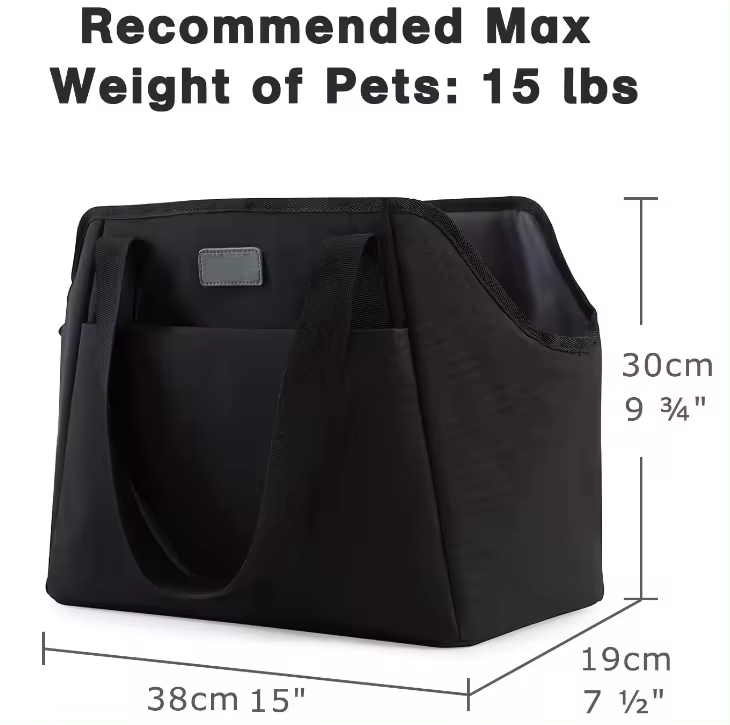 GW034 Portable Soft-Sided Pet Tote Bag Cat Carrying Purse Small Dog Carrier Bag