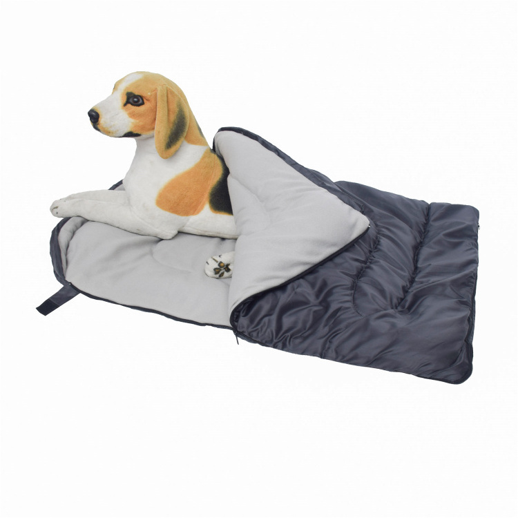 GW044 Manufacturer Wholesale Pet Supplies Foldable Waterproof Camping Bed Warm Cosy Dog Sleeping Bag For Cat And Dog