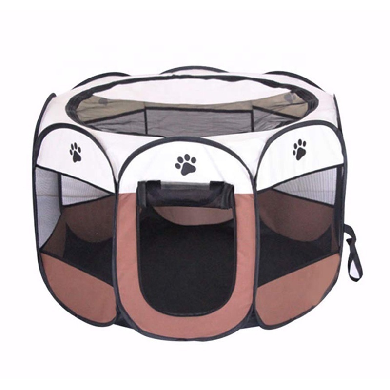 BunnyHi PET004  Portable Foldable Dog Cat PlaypenPet Cages House Exercise Play Camping Tent for Puppies Dogs Cats Rabbits