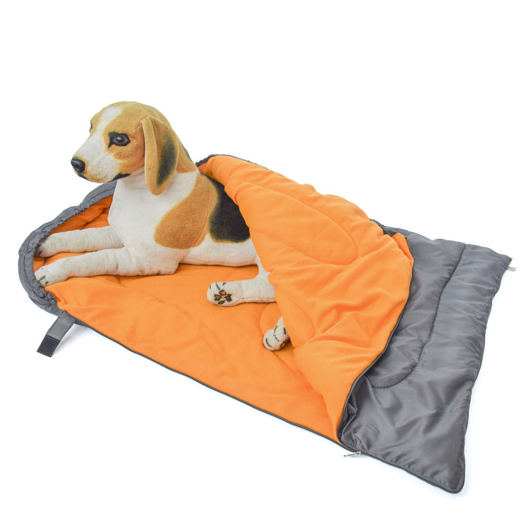 GW044 Manufacturer Wholesale Pet Supplies Foldable Waterproof Camping Bed Warm Cosy Dog Sleeping Bag For Cat And Dog