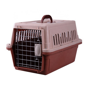 BunnyHi PET039 Pet Accessories Portable Travel Dog Carriers Cat Pet Cages With Metal Wire Ventilation