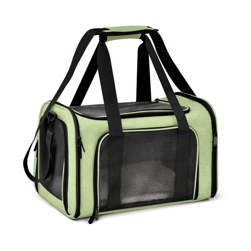 Bunnyhi PET013 Selling Hot Custom Color Logo Folding Portable Warm Puppy Dog Cages Carry Tote Bags Pet Bag Carrier For Cats