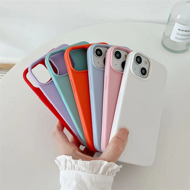 Retail Boxed Luxury Multi-Color Silicone Cover for iPhone 13 Pro Max XS Max Shockproof Silicone Phone Case for Apple Accessories