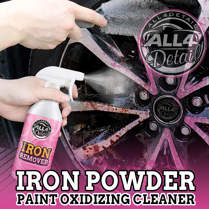 Car Iron Remover Protect Paint Wheels And Brake Rim Metal Dust & Iron Powder Car Iron Remover Agent YT024 500ML