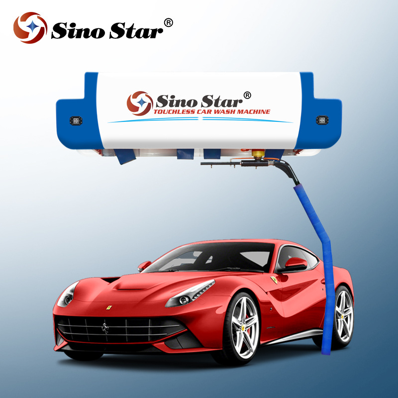 mobile carwash machine with dryer touchless car wash machine automatic 360 equipment for sales T12