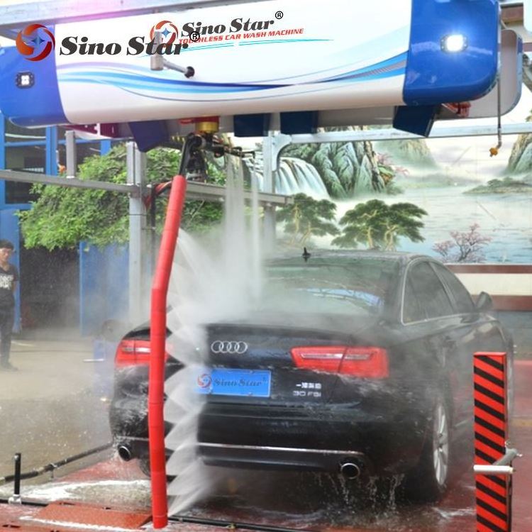 T12 Sino Star New spraying automobile detergent automatically touchless car wash machine