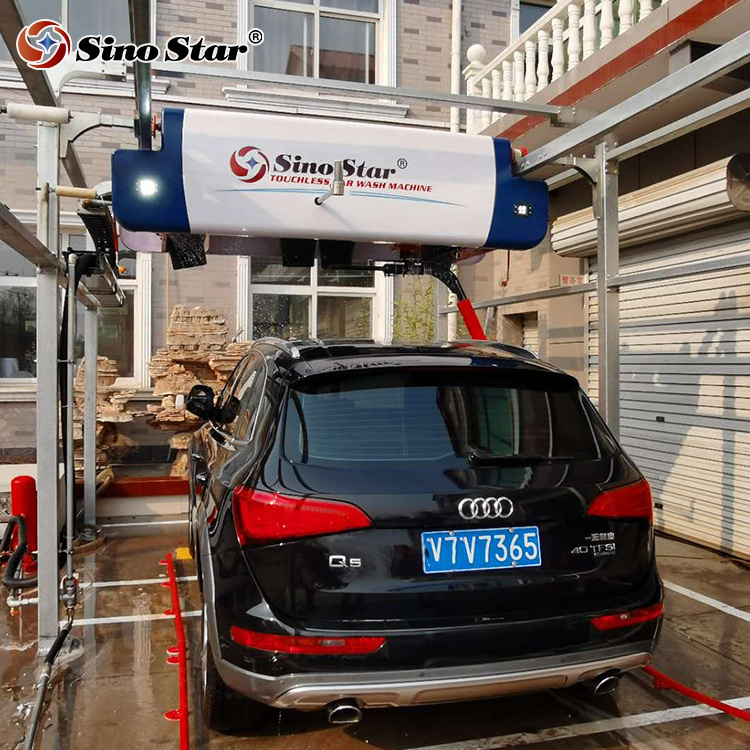 T12 touchless car wash machine automatic carwashing equipment mobile carwash machine with dryer for sales