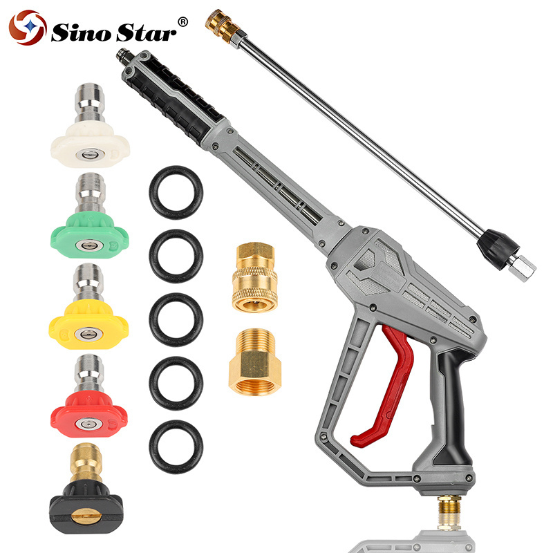 Hot sale auto detailing high pressure water spray gun/car cleaning sprayer lance/high pressure car wash blaster