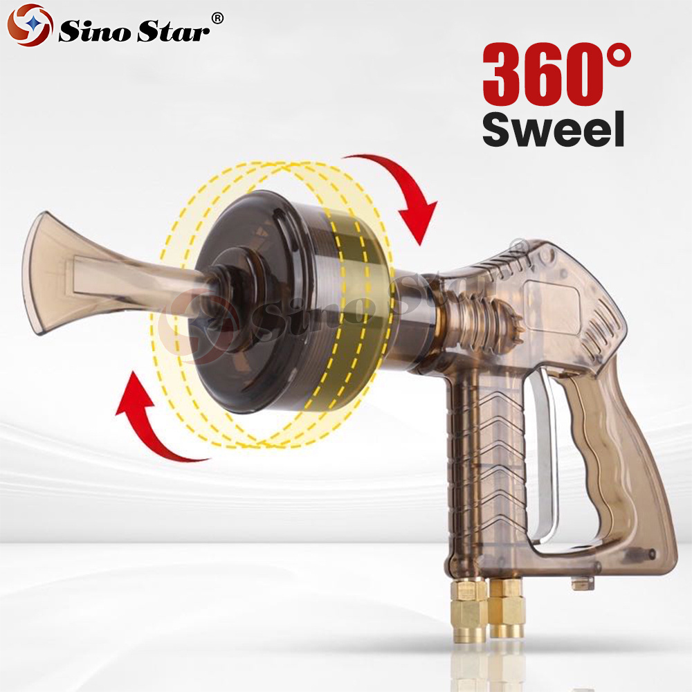 Car Wash Cleaning Foam Gun Snow Foam Lance sprayer with air /water pipe for Tornado Foam Cleaning Tools