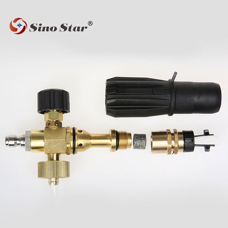 SINO STAR spray gun washer steam car wash machine snow foam shampoo car wash foam lance with 1/4 quick connector