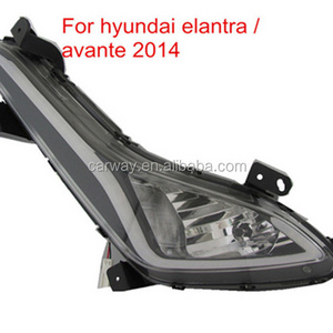 Fog light with DRL for Hyundai Elantra 2014 Avante LED DRL Daytime Running Light For HYUNDAI