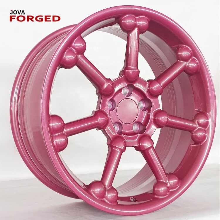 Hot Sale Jdm Rims Passenger Car Wheels Mirror Rose Pink Alloy Wheels For Infiniti Q50