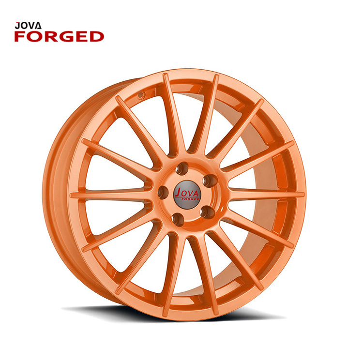 Lifetime Warranty Forged 18 Inch Wheels 5 Spoke Rose Gold Rims