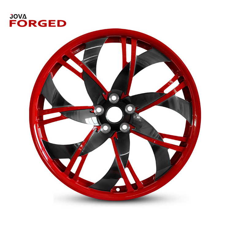 Alibaba Supplier Wholesale Full Coating Forged Wheels 20 Inch White Rims