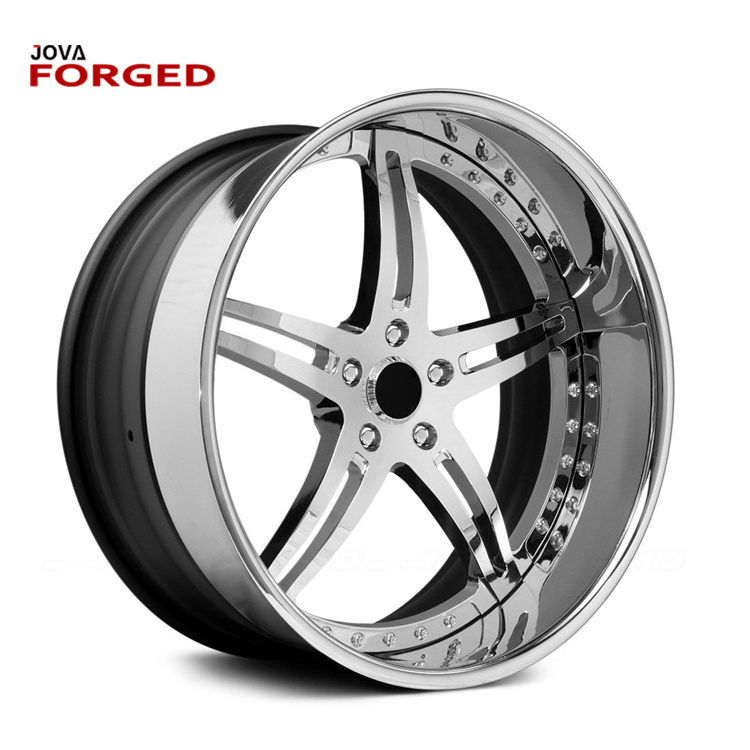 Deep Dish 19 Inch Wheels Customized Size 20 Inch Wheels Polished 22 Inch Wheels