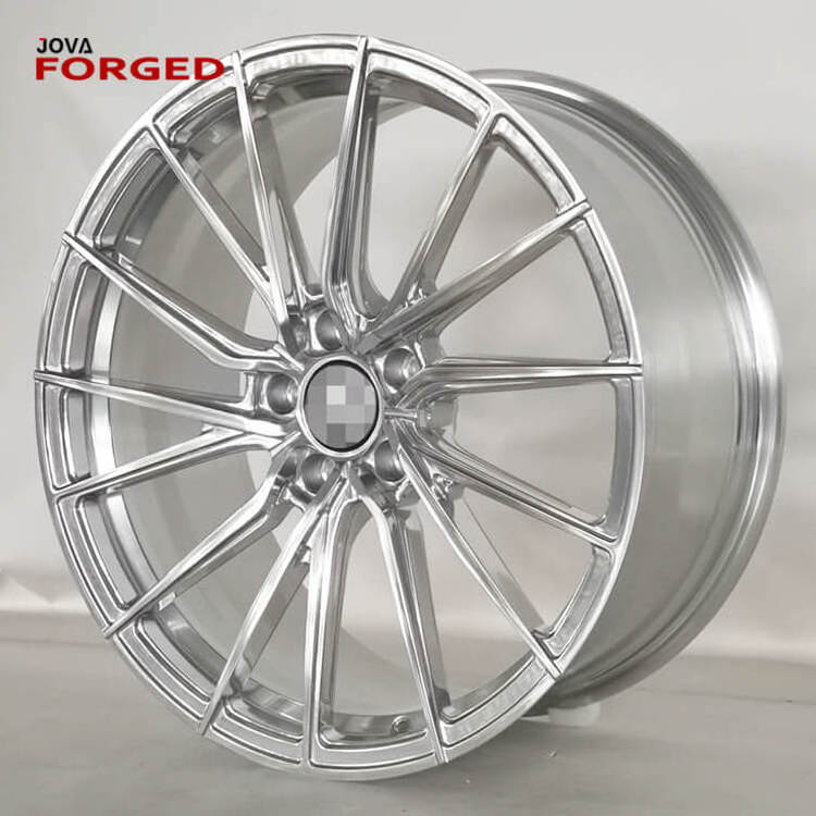 Custom Car Wheels Sliver And High Polished 255/45 Z R20 5114 Rims For Bmw Rims