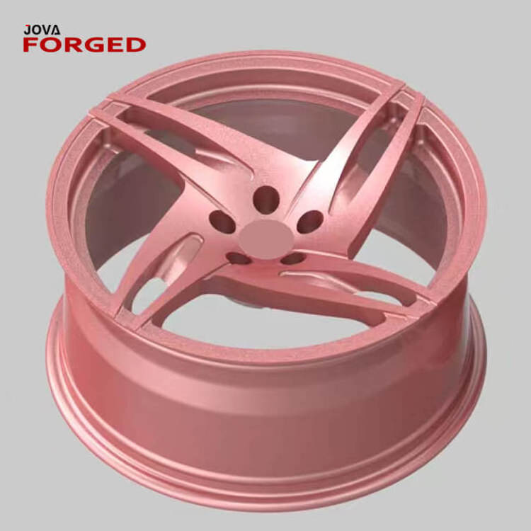 4 Lug Aftermarket Alloy Rim With Pcd 4x100 5x108 Made In China Car Rim 22 Inch Rose Gold Forged Rims For bmw f10 f90 x5 e70