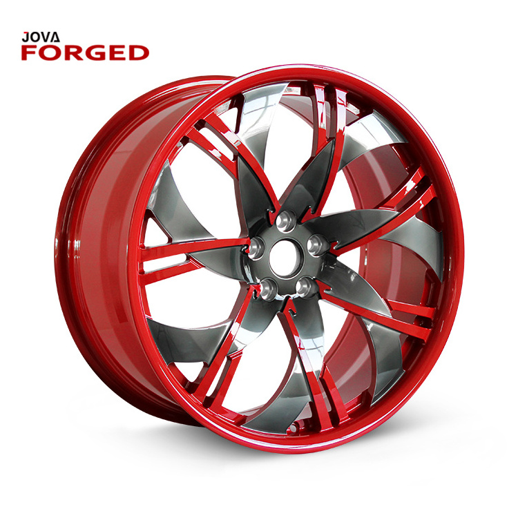 Alibaba Supplier Wholesale Full Coating Forged Wheels 20 Inch White Rims