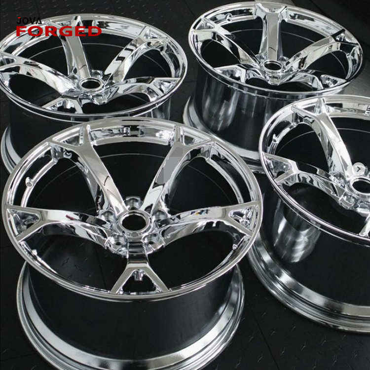 Custom Forged Wheels Rim Car 5x120 5x114.3 18 Inch Chrome Rims For Nismo 350z Nissan