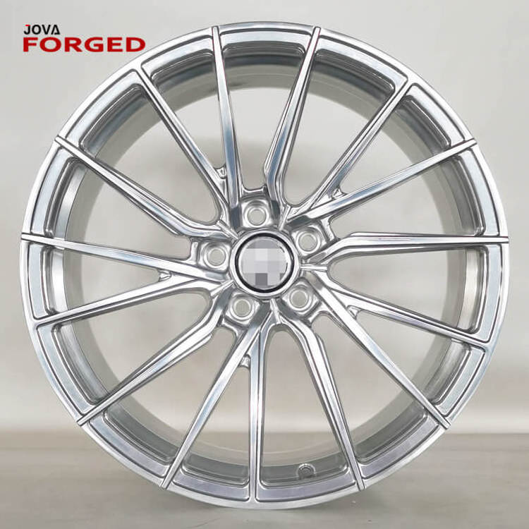 Custom Car Wheels Sliver And High Polished 255/45 Z R20 5114 Rims For Bmw Rims