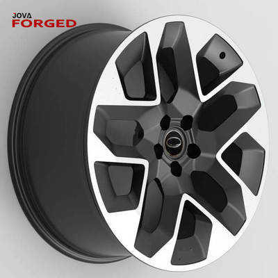 Monoblock Rims Forged Black Silver Bright Surface 22 Inch Forged Concave Wheels 5x120