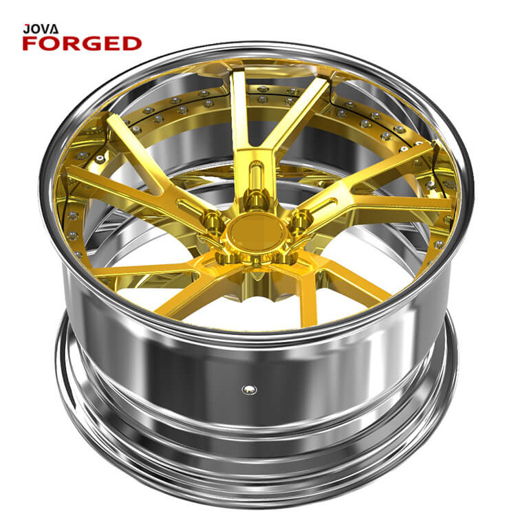 2 Pc Custom Forged Wheel Rims 26 24 22 20 Inch 20x10 5x112 4 Lug 5 Hole 18 Chrome Car Rims