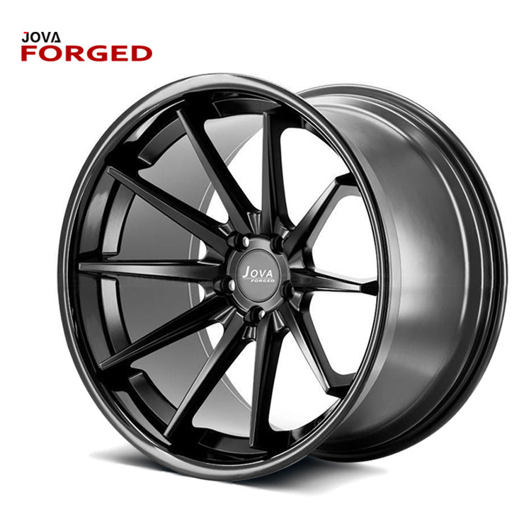 Two Piece High Density Aluminum Forged Truck Wheels 22.5 Rims